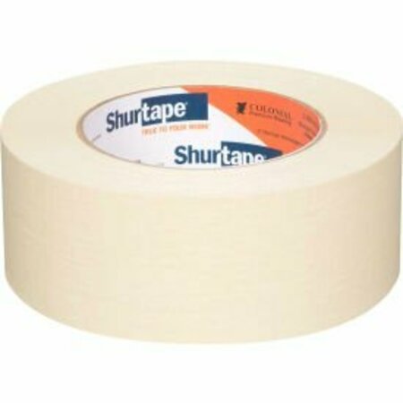 SHURTAPE Shurtape Colonial Premium Grade High Adhesion Masking Tape, Natural, 48mm x 55m - Case of 24 101534